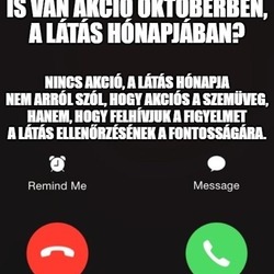 A látás hónapja biztos, hogy az éleslátásról szól?