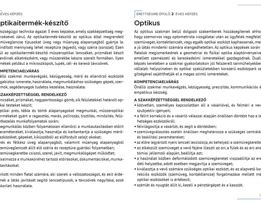 Megjelent a legfrissebb pályaválasztási szakmafüzet