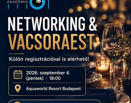 Networking és vacsoraest a MOI Akadémián