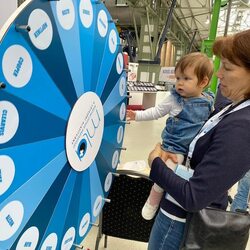 A Látásért Alapítvány standjáról nézve