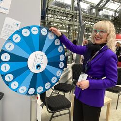 A Látásért Alapítvány standjáról nézve